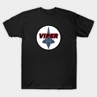 Battlestar Galactica Viper MK VII Updated Patch T-Shirt